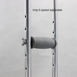 Костыли RAFU RF1001CE - 3 регулировки высоты, регулировка застежкой, складывание без инструментов - Product Image 6