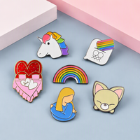 Collection de cadeaux : Pins en émail personnalisés en métal, amusants, mignons, dorés, broches et badges anime, pins en émail souples ou rigides pour revers, avec logo
