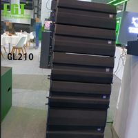 Système de sonorisation professionnel à double enceinte passive de 8 pouces à haut SPL pour les entreprises de location, les scènes de concerts en direct, les églises et les clubs