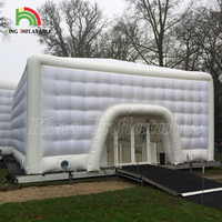 Stand Photo gonflable Club, tente publicitaire, exposition commerciale, fête, événement, mariage, lumière Led, tentes gonflables