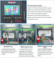 CR919 équipement de test d'injecteur et de pompe diesel intégré tout-en-un codage IQA pour HEUI & EUP 220V garantie 1 an