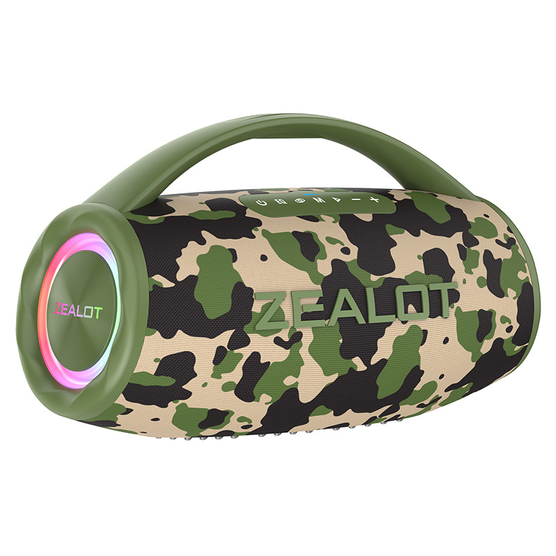 ZEALOT S97 ワイヤレススピーカー ZEALOT-S97 80W high power bluetooth speaker portable RGB