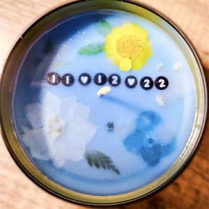 Vela Aromática de Cera de Soja con Mensaje Oculto Popular, con Flores, Personalizada, con Alfabeto Secreto, Velas Aromáticas Sorpresa - Product Image 6