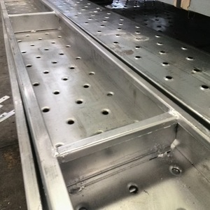 AS 1577 Steel <strong>Board</strong> Pregalvanized and Roll-Formed 225mm Wide Steel <strong>Scaffold</strong> Plank for Kwikstage Scaffolding <strong>Decking</strong> - Product Image 2