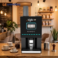 Distributeur automatique de café fraîchement moulu Commercial direct d'usine Machine à expresso américaine intelligente LE307C