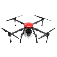 Drone agricole intelligent portable EFT E410P à 4 axes, 10L, 10KG, en aluminium, avec pulvérisation automatique par GPS et hélices pliables pour petites/moyennes exploitations agricoles