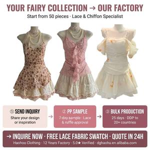Clothing Manufacturers, OEM/ODM Services, Custom Services Custom Empire Waist Sweet Vintage <strong>Bohemian</strong> <strong>Summer</strong> <strong>Dresses</strong> - Product Image 6