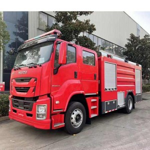 Fábricas Chinas Venden Camiones de Bomberos Nuevos Isuzu Giga 4x2 con Sistema de Agua y Espuma, Capacidad de 8 Metros Cúbicos - Product Image 5