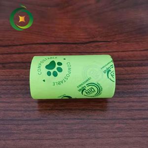 ถุงเก็บมูลสัตว์เลี้ยงแบบย่อยสลายได้ ผลิตจากแป้งข้าวโพด ลายสุนัข ขนาด 1.6 ซิลค์ เป็นมิตรต่อสิ่งแวดล้อม นำเข้าจากต่างประเทศ ผลิตโดยโรงงานโดยตรง - Product Image 6