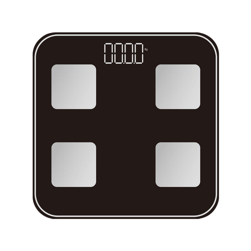 Plaque d'électrode carrée noire