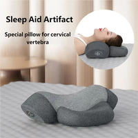Coussin de massage électrique chauffant intelligent pour le cou et le dos, avec mémoire de forme, soutien de la colonne vertébrale et fonction Shiatsu