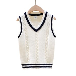 Chalecos de Punto para Niños, Chalecos Tipo Suéter Unisex, Uniformes de Jardín de Infancia, Uniformes Escolares Cálidos para Estudiantes - Product Image 3