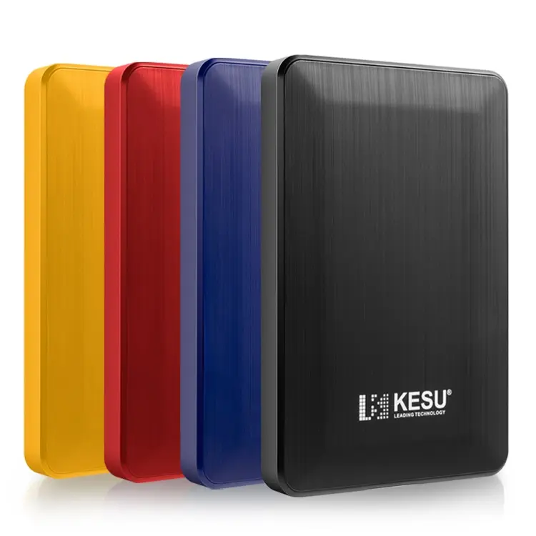 KESU عالية السرعة USB 3.0 HDD 2.5 بوصة 80GB 120GB 160GB 250GB 320GB 500 جيجا بايت 2 تيرا بايت 1 تيرا بايت المحمولة قرص صلب خارجي محرك