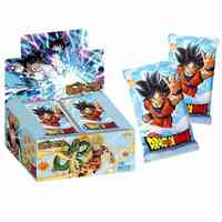Cartes de collection Dragon Ball Z, lots de cartes, boîtes de boosters, édition limitée DBZ Goku Vegeta, cartes à jouer, cadeaux d'anime, jouets