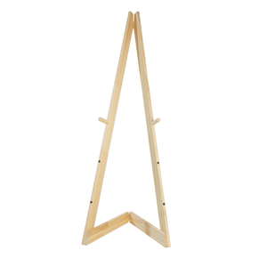 Giá vẽ đứng ba tầng bằng gỗ, có thể gấp gọn, dùng để quảng cáo, để sàn, bảng vẽ cho trẻ em, bền chắc - Product Image 3