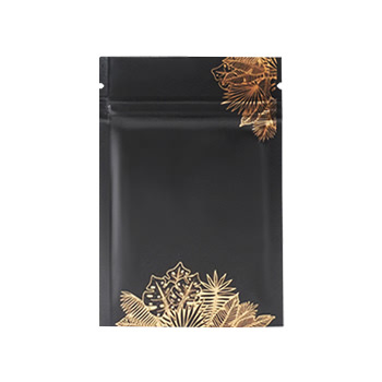 Feuilles d'or noir