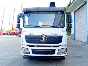 Camión de Remolque de Plataforma Plana SHACMAN 4x2 con Grúa de Brazo Articulado en Venta - Product Image 3