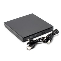 Boîtier portable pour lecteur optique 12,7 mm, kit mobile USB, connexion externe USB 2.0 pour ordinateur portable, port série SATA