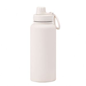 Botellas de Agua Portátiles de Acero Inoxidable 304 de Color Sólido, Termos Modernos para Viajes, Tazas para Auto, Botellas de Vacío para Deportes - Product Image 3