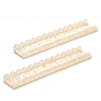 Supports de Mahjong Américain en Acrylique Couleur Tortue, Règle Magnétique Transparente pour Mahjong, Organisateur Portable de Tuiles pour Mahjong Américain – Vente en Gros