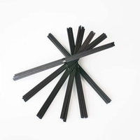 Bâtonnets de Diffuseur en Fibre et Rotin Noir de 2 mm, 3 mm, 4 mm, 5 mm – Accessoires en Bois pour Diffuseur de Parfum
