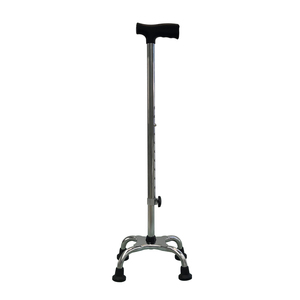 Canne <span class=keywords><strong>de</strong></span> <span class=keywords><strong>marche</strong></span> réglable en hauteur, légère, en aluminium, à quatre branches, pour personnes âgées, aide à la mobilité - Product Image 1