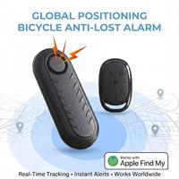 Alarme antivol à vibration pour moto et vélo, personnalisable, en ABS, résistante à l'eau