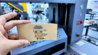Machine d'impression d'emballages Falcon 491S-Pro sur demande, imprimante à passage unique pour la production de sacs en papier personnalisés en petites séries, boîtes à pizza