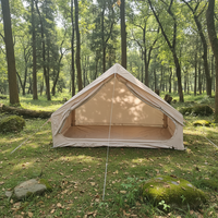 Tente de camping gonflable de luxe quatre saisons, portable, en coton imperméable, deux chambres, un salon – Prise en charge OEM/ODM |