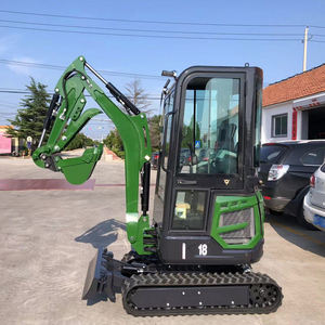 送料無料 <span class=keywords><strong>1</strong></span>.8トン ミニショベル 家庭用 農業用 ディーゼル 小型掘削機 全地形対応 クローラー式 油圧駆動 ミニ掘削機 - Product Image 2