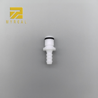 Connecteur mâle en acétal CPC 1/4'' à raccord rapide, accouplement à disque en plastique