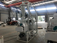 Machine de mouture de céréales (maïs, blé) de 5 tonnes par jour avec moteur, usine de production multifonctionnelle