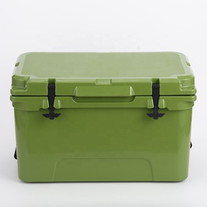 Hộp làm mát FEIYA <span class=keywords><strong>45QT</strong></span> đúc khuôn, in logo tùy chỉnh, bán chạy năm 2025, làm bằng nhựa PE, tích hợp tấm năng lượng mặt trời, dùng để câu cá và bảo quản đồ hộp - Product Image 2