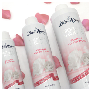 Rose Cuddles - Blu Home 100ml (Boîte de 24 pièces) Parfum désinfectant anti-odeur avec glycérine végétale pour linge - Product Image 2
