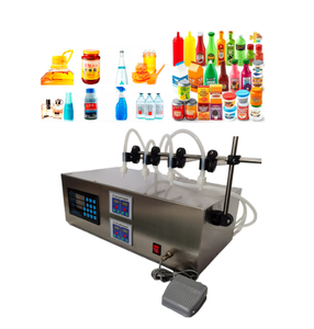 4 điền vòi phun Chai Nước Máy chiết rót, rượu Máy chiết rót, xách tay máy làm đầy chất lỏng - Product Image 2