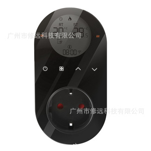 Xiuyuan Smart <b>Thermostat</b> Wifi Control Wall Mounted Electric Heater Timer Socket Household Adjustable Temperature <b>Controller</b> - Product Image 4