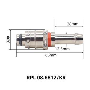 Usine en gros RPL08 6812/KB <span class=keywords><strong>Staubli</strong></span> composants de connecteur rapide haute pression <span class=keywords><strong>raccord</strong></span> de tuyau <span class=keywords><strong>raccord</strong></span> poussoir - Product Image 6