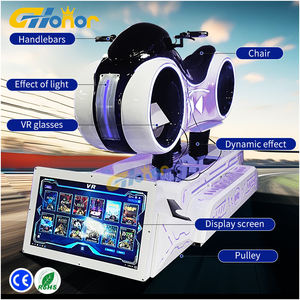 Centro di divertimento al coperto parco commerciale macchina da gioco per realtà virtuale VR macchina per videogiochi di corse di motociclette - Product Image 4