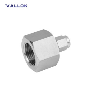 Thép không gỉ đo Adapter nữ straights Twin feerules phù hợp với nữ ISO/<span class=keywords><strong>BSP</strong></span> song song chủ đề cho RG Gauge - Product Image 3