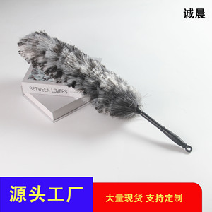 Plumeau gris électrostatique pour nettoyage en profondeur, manche en plastique, nouveau produit 2025 - Product Image 5