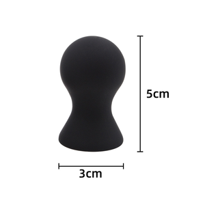 Lot de 2 ventouses pour mamelons en silicone, mini, mignonnes, pour femmes, avec pompes à vide pour l'agrandissement mammaire, pinces de bondage, jouet sexuel, vente en gros - Product Image 3