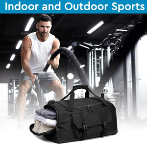 <span class=keywords><strong>Borsone</strong></span> da viaggio <span class=keywords><strong>per</strong></span> palestra in <span class=keywords><strong>aereo</strong></span> borsoni da uomo da donna con scomparto <span class=keywords><strong>per</strong></span> scarpe - Product Image 6