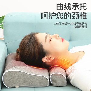 Massage Pillow Electric Heating Neck Shoulder Massager Usb Powered Remote Control Multi Function Home Use - Product Image 3
