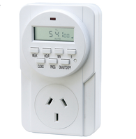 Pengatur waktu hemat energi Plug-in Digital mingguan Australia