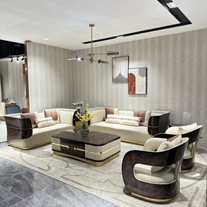 <span class=keywords><strong>Fauteuil</strong></span> d'appoint moderne de haute qualité en cuir véritable de conception européenne haut de gamme <span class=keywords><strong>pour</strong></span> salon, villa, hôtel - Product Image 3