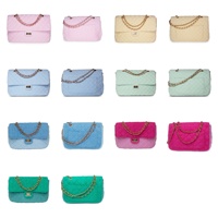 Sac bandoulière matelassé en tissu éponge 2026 pour femme, avec chaîne dorée, style de luxe, sac à main pour le quotidien et les soirées