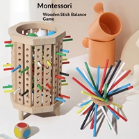 Jeu de logique en bois 3-en-1 pour l'éducation précoce des enfants, jeu de classification des couleurs par l'odeur, jouets Montessori pour bébés