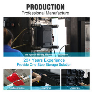 चीन कारखाने के ip67 वाटरप्रूफ शॉकप्रूफ डुस्टप्रूफ हार्ड प्लास्टिक उपकरण ले जाने उपकरण केस पीपी पीपी/एवा सामग्री विद्युत - Product Image 5