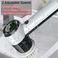 Home and Kitchen Cleaning Product Bathroom <strong>Brush</strong> <strong>Cleaner</strong> <strong>Electric</strong> Spin Scrubber Cleaning <strong>Brush</strong> <strong>Best</strong> <strong>Selling</strong> Product on Alibaba