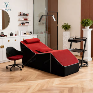 Table et lit de massage incurvés JingYi pour salon de beauté, lit de beauté pour <span class=keywords><strong>cils</strong></span>, table de massage pliable pour soins du visage, lit pour extensions de <span class=keywords><strong>cils</strong></span> - Product Image 4